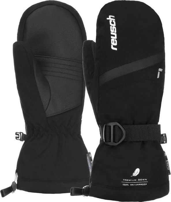Reusch Kito R-Tex XT Mitten Skihandschuhe schwarz/silber (Junior)