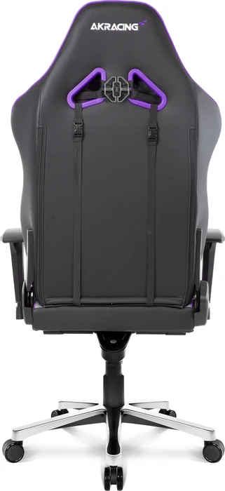 AKRacing Master Max Gamingstuhl, schwarz/grau/violett