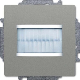 Busch-Jaeger Wireless Bewegungsmelder/Schaltaktor 1-fach graumetallic, Bewegungssensor/Schaltaktor (6215/1.1-803-WL)