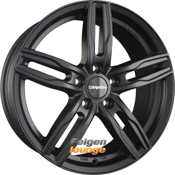 Carmani 14 Paul 7.5x17 5/112 ET38 schwarz