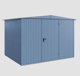 EcoStar Trend Euroline Typ 3 Gerätehaus taubenblau