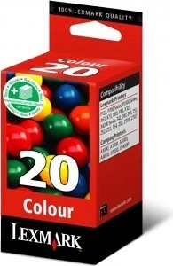 Lexmark Druckkopf mit Tinte 20 dreifarbig hohe Kapazität