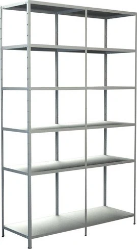 Schulte Lagertechnik PowerMAX Schwerlastregal 140x230x50cm weiß