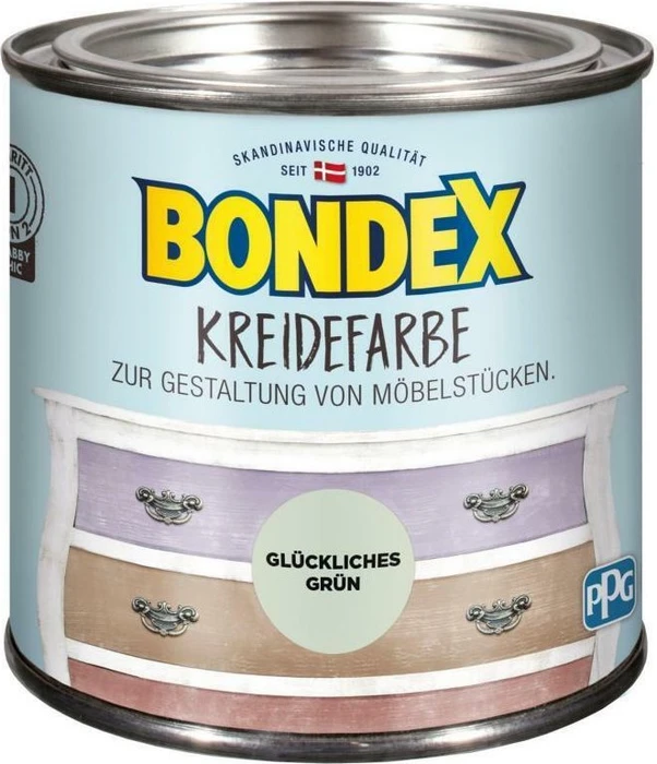 Bondex Kreidefarbe innen glückliches grün, 500ml