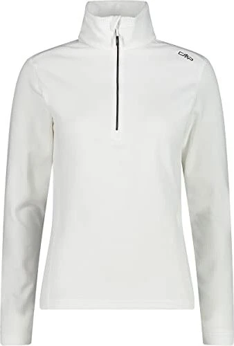 CMP Grid Tech Turtleneck Funktionsshirt langarm weiß/schwarz (Damen)