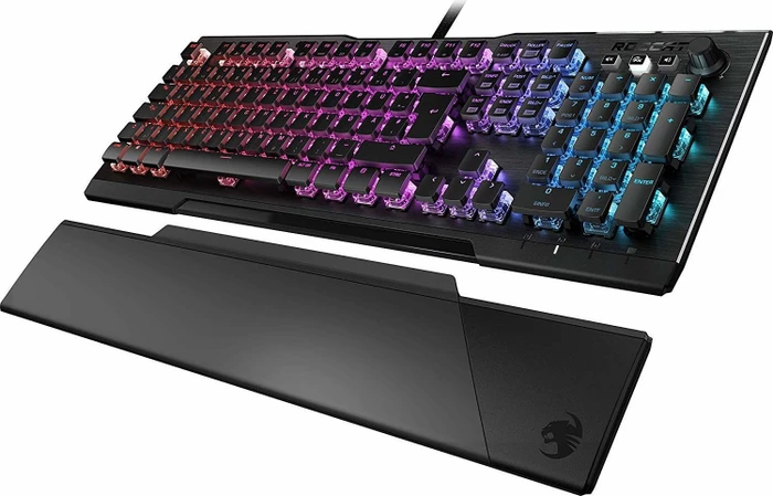 Roccat Vulcan 121 Aimo, LEDs RGB, schwarz, Titan Tactile, USB, DE