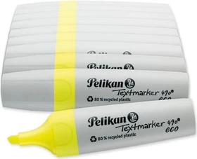Pelikan Textmarker 490 eco neongelb, 10er-Pack