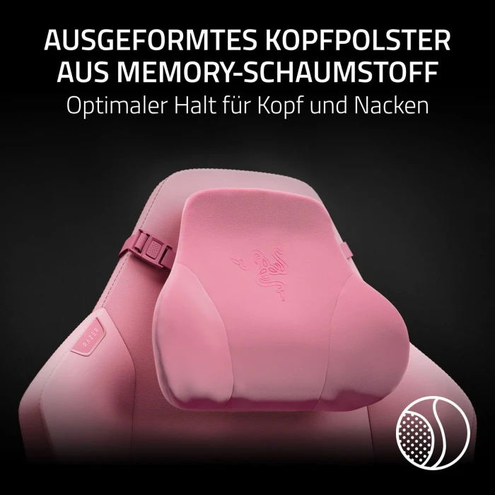 Razer Iskur V2 NewGen Gamingstuhl, Quartz rosa