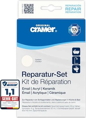 Cramer Reparatur-Set für Keramik, Email und Acryl