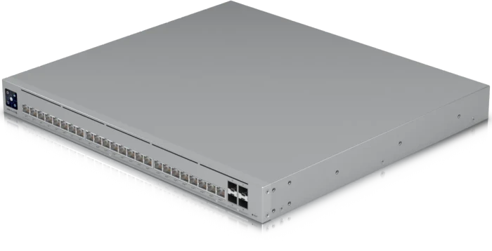 Ubiquiti UniFi Pro HD 24 PoE Rackmount 2.5G Smart Switch, 24x RJ-45, 4x SFP+, 600W PoE++