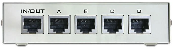 DeLOCK Switch RJ45 10/100 Mbps 4 port manual bidirectional