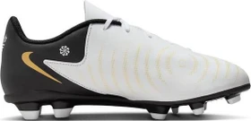 Nike Phantom GX 2 Club Low Top white/black/metallic gold coin (Junior)