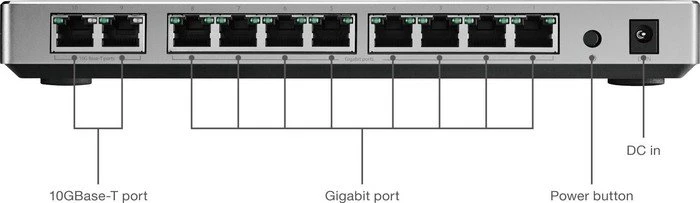 ASUS XG-U2008 Desktop Gigabit Switch, 10x RJ-45