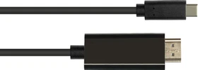 Good Connections USB-C 3.1 [Stecker] auf HDMI [Stecker] 4K 60Hz Adapterkabel schwarz, 10m