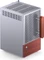 Jonsbo T6 Silver, silber/braun, Glasfenster, Mini-ITX Vorschaubild