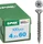 Spax Edelstahl rostfrei A2 4CUT T-STAR plus T20 Universalschraube, 4.5x60mm, 100 Stück (0197000450603)