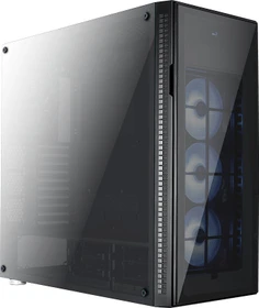 AeroCool Quartz Pro RGB, Glasfenster