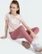 adidas Essentials Big Logo Cotton T-Shirt kurzarm sandy pink/white (Junior) Vorschaubild