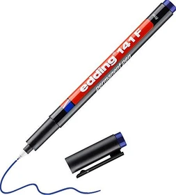 edding 141 F Folienschreiber blau