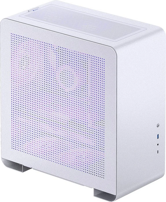 Jonsbo U4 Pro Mesh, weiß, Glasfenster