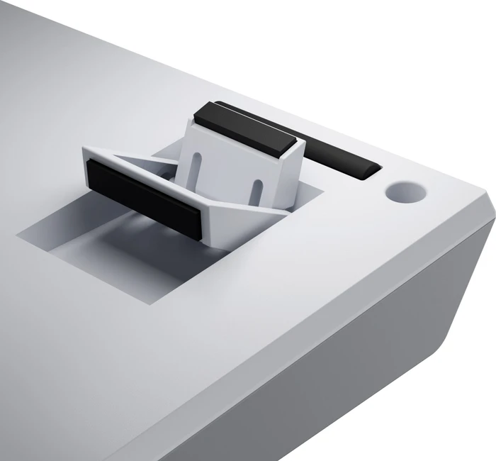 Ducky One X Mini Wireless, weiß, LEDs RGB, Inductive Analog Switch, USB/Bluetooth, DE