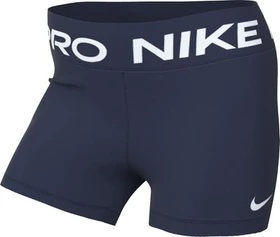 Nike Pro Hose kurz midnight navy/white (Damen)