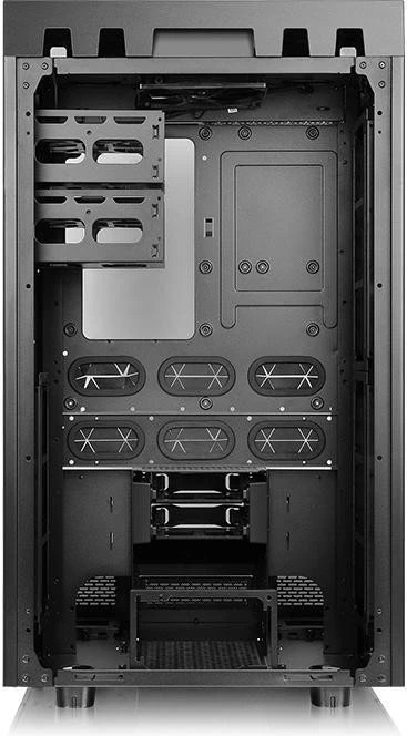 Thermaltake The Tower 900, schwarz, Glasfenster