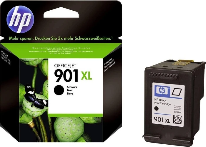 HP Druckkopf mit Tinte 901 XL schwarz