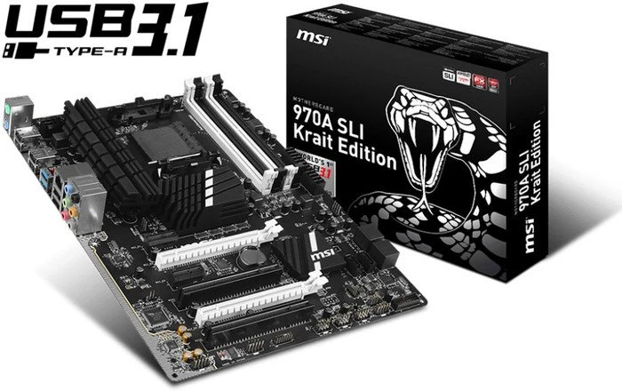 MSI 970A SLI Krait Edition (AMD AM3+)