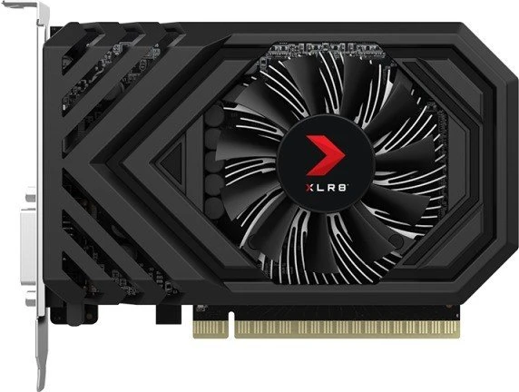 PNY GeForce GTX 1650 XLR8 Gaming OC, 4GB GDDR5, DVI, HDMI