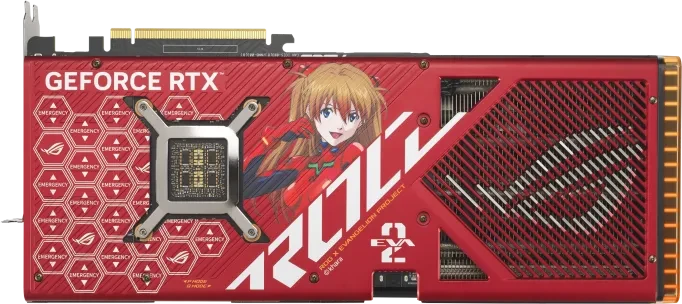 ASUS ROG Strix GeForce RTX 4090 OC EVA-02 Edition, ROG-STRIX-RTX4090-O24G-EVA-02-EDITION, 24GB GDDR6X, 2x HDMI, 3x DP