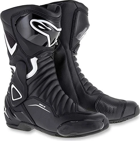 Alpinestars Stella SMX-6 V2 Motorradstiefel schwarz/weiß
