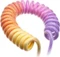 Ducky Premicord Spiralkabel USB-C auf USB-A, Tastaturkabel (Spiral-Textilkabel), 1.8m, Gradient Color Afterglow Vorschaubild