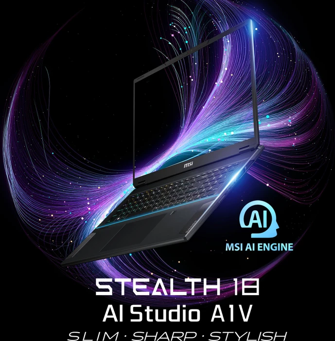 MSI Stealth 18 AI Studio A1VGG-020, Midnight Black, Core Ultra 7 155H, 32GB RAM, 1TB SSD, GeForce RTX 4070, DE