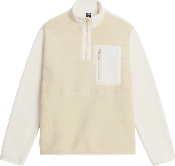 The North Face Yumiori Fleece 1/4 Zip Jacke desert stone/white dune (Herren)