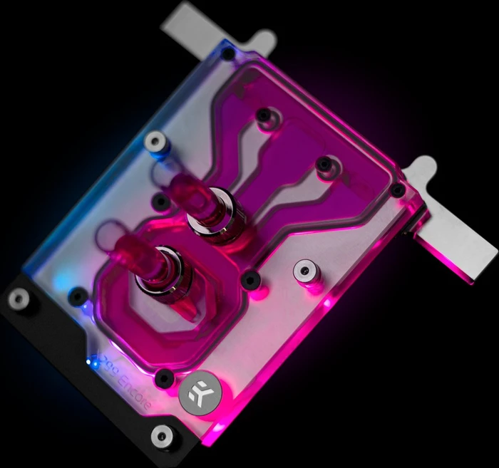 EK Water Blocks Quantum Line EK-Quantum Momentum ROG Rampage VI Encore D-RGB Monoblock, Nickel, Acryl