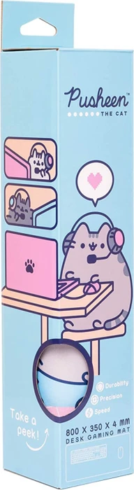 Grupo Erik Editores Pusheen XL, 800x350mm, Motiv rosa/weiß
