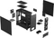 Fractal Design Pop XL Silent Black Solid, schallgedämmt Vorschaubild