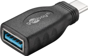 goobay USB-C Adapter, USB-A 3.0 [Buchse] auf USB-C 3.0 [Stecker] (45395)