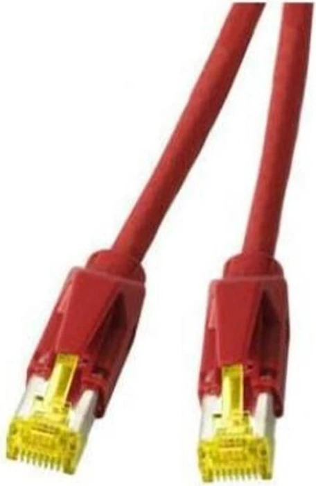 EFB Elektronik TM31 Dätwyler 7702 Patchkabel, Cat7/Cat6a, S/FTP, RJ-45/RJ-45, 5m, rot