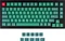 Keychron Q1/Q2/K2 OEM Dye-Sub Keycap-Set Forest, Kunststoff (PBT), Forest, grün, 97 Tasten (83+14), ANSI-US Vorschaubild