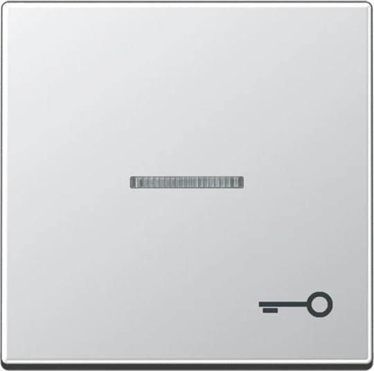 Jung Serie A Wippe mit Symbol Tür, aluminium