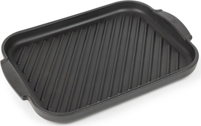 Peugeot Grill to Table Plancha für Fisch Grillpfanne 38x26cm schwarz