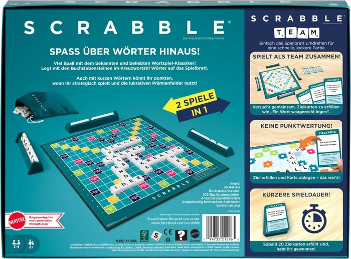 Scrabble Original 2 in 1