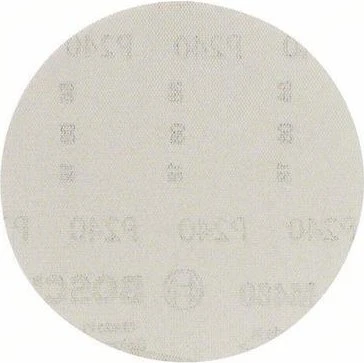 Bosch Professional M480 Best for Wood and Paint Gewebeschleifblatt K240, 115mm, 5 Stück