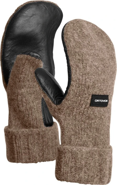 Ortovox Classic Wool Mitten Leather Handschuhe