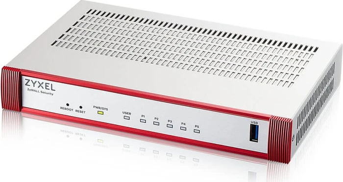 Zyxel ZyWALL USG FLEX 50H UTM Firewall, 5x RJ-45, Service Bundle, 1 Jahr Gold Security