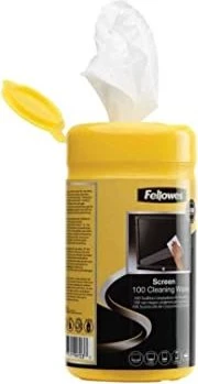 Fellowes Bildschirm-Reinigungstücher, 100er Spenderdose