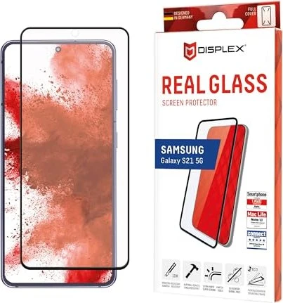 Displex Real Glass 3D für Samsung Galaxy S21 schwarz