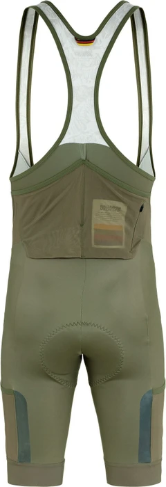 Fjällräven S/F Adventure Bib Shorts SWAT Fahrradhose kurz grün (Herren)